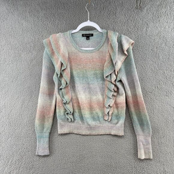 Mermaidcore Ruffle Sweater size medium - Picture 1 of 11